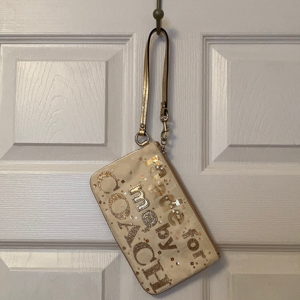 Vintage Coach Wristlet